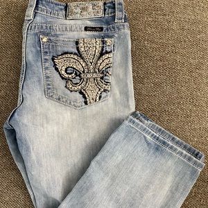 Miss Me Crop Jeans size 31